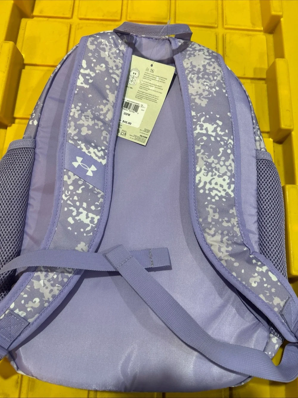 Under Armour Lilac Camo Graphic Backpack